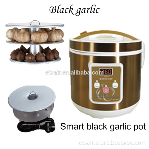 2017 Fashion Design 5L Black Garlic Machine Ferment Auto Making 2 kg(20-30 pcs) Black Garlic For 12 Days Or 15 Days Choice
